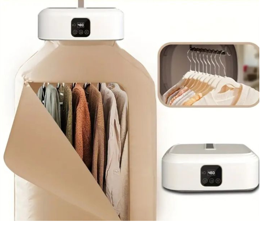 DomoStil™-Compact Foldable Laundry Dryer - Remote Control & Dry Bag