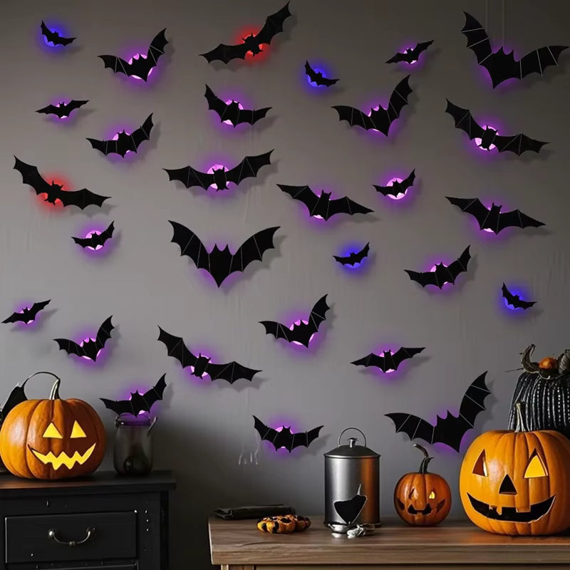 BougeRV 3D Bat Light Design LED Decorations