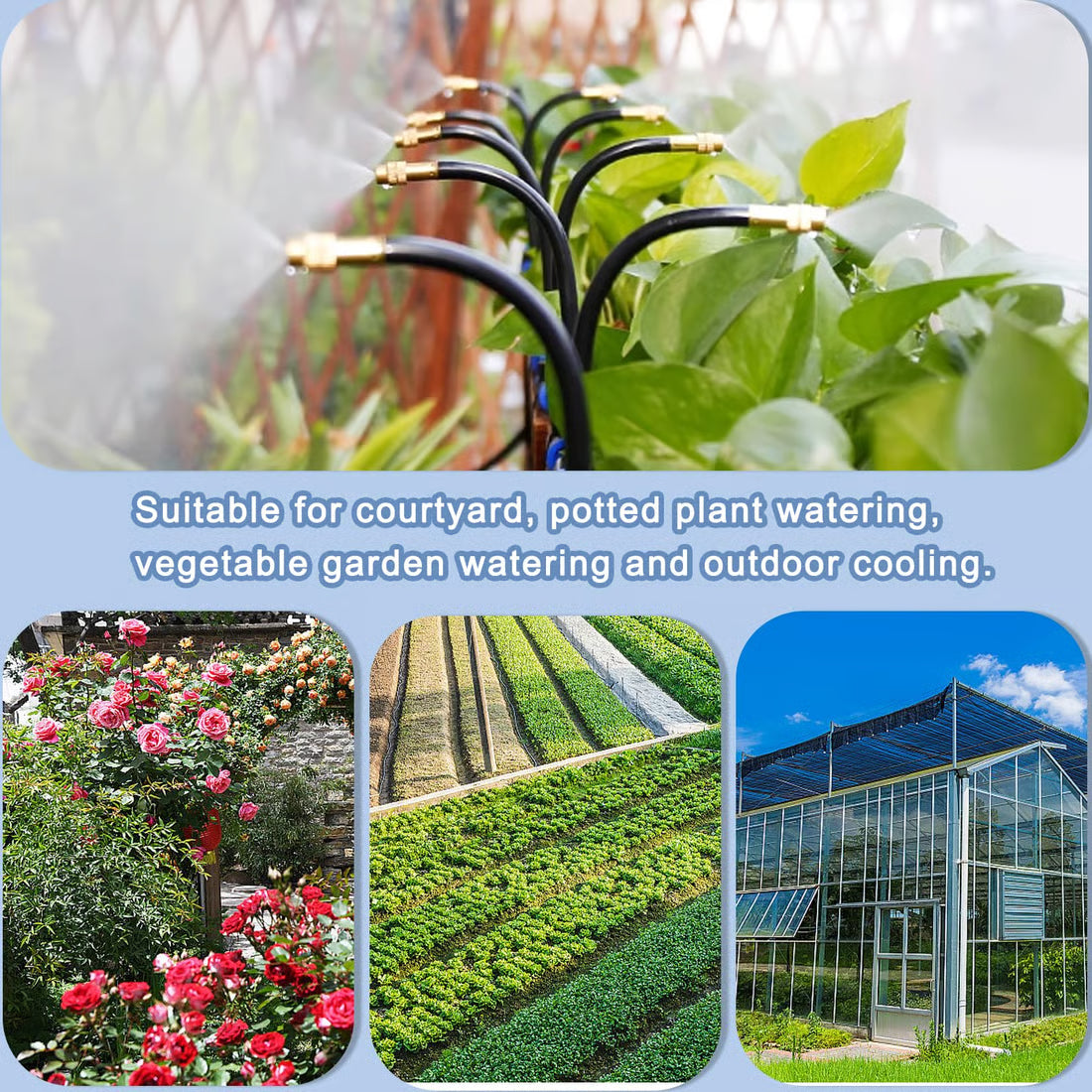 OFF-360° Curved Garden Automatic Irrigation System
