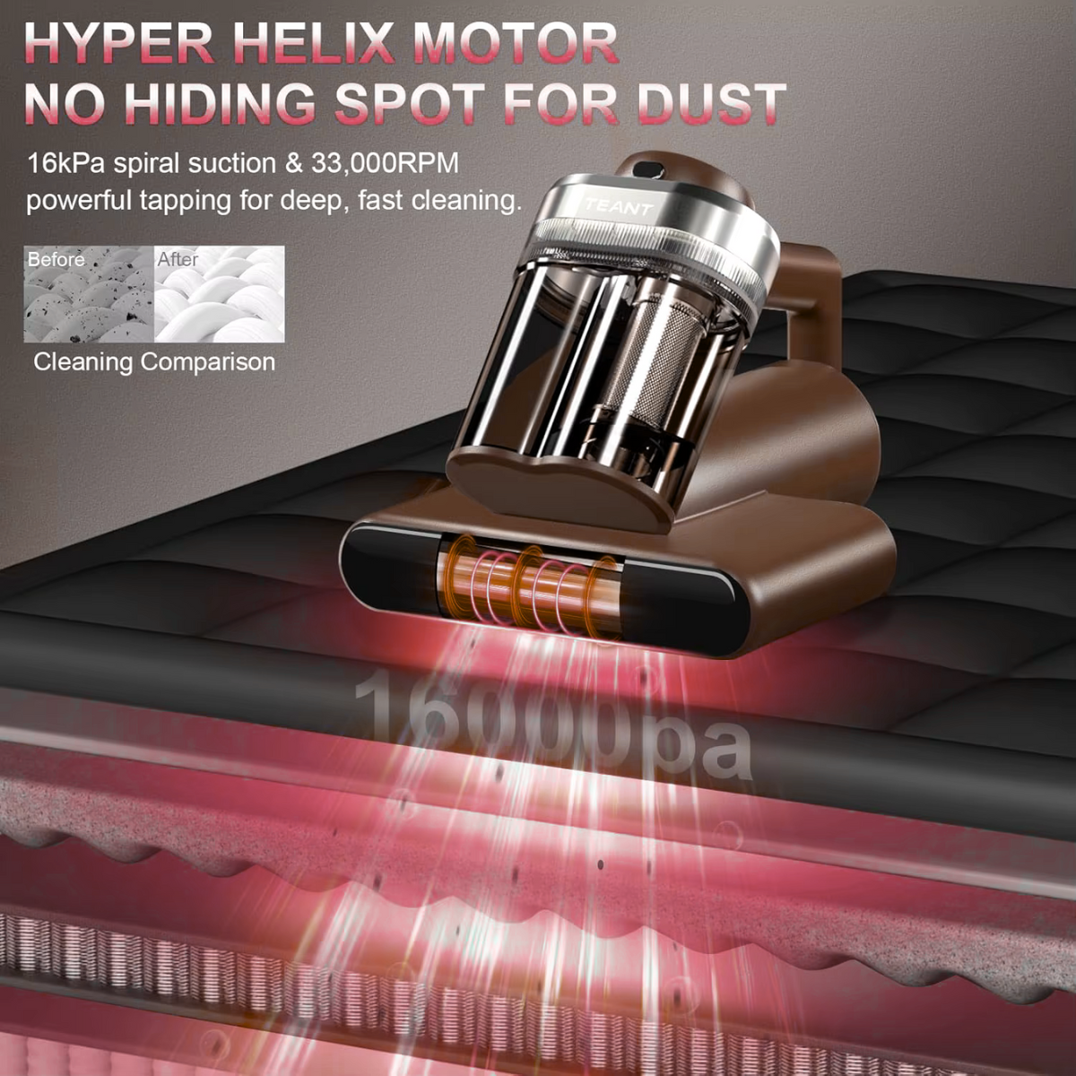 DomoStil™ Mattress Vacuum Cleaner for Dust Mites Removal