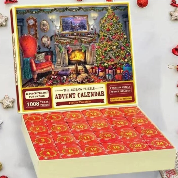 New 25 Boxes Christmas Advent Calendar Puzzle
