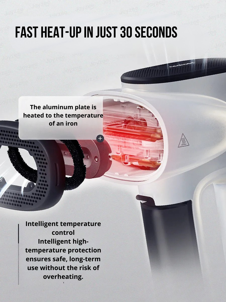 DomoStil™ Steamer Iron With Built-in Suction