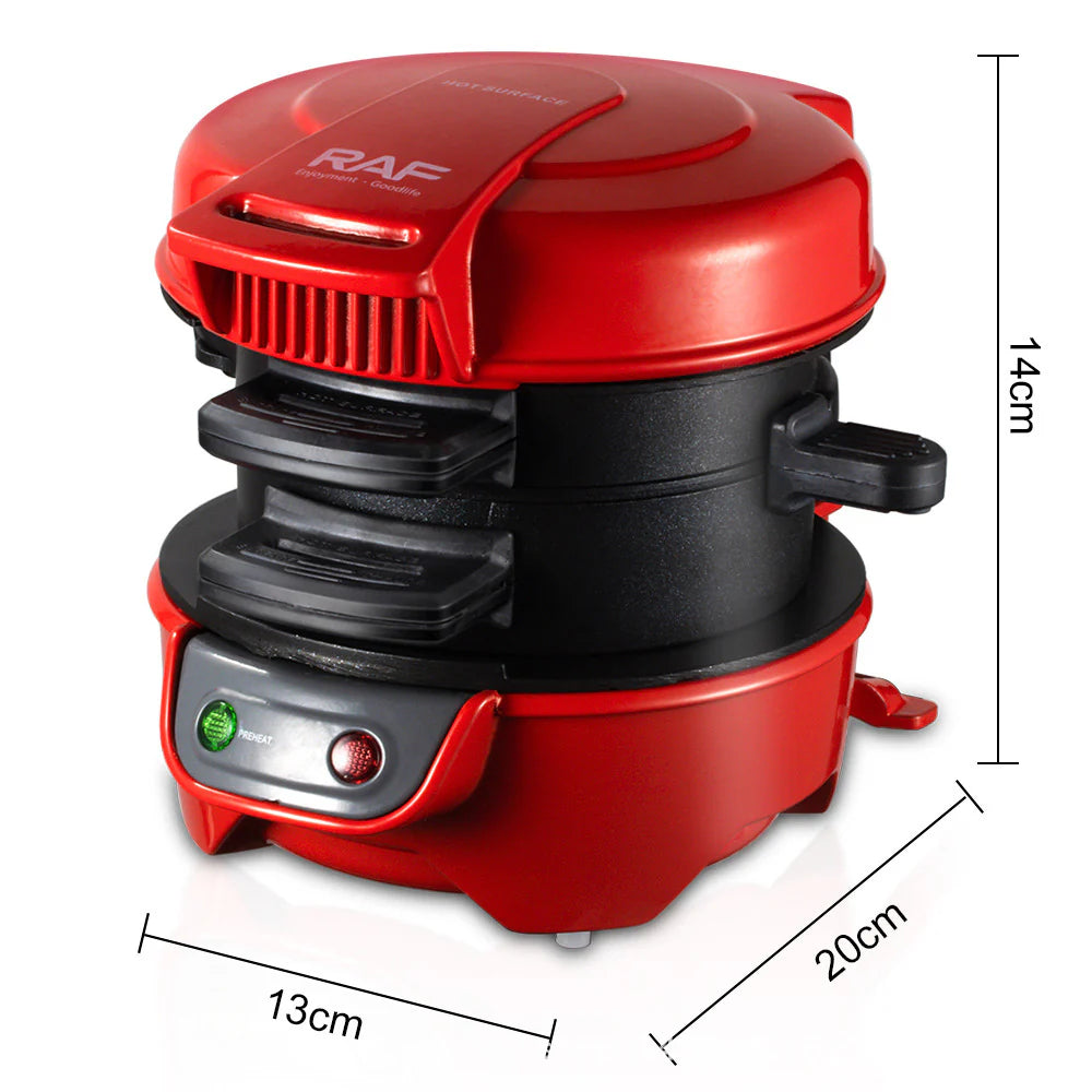 Portable Burger Toaster + 4 holders as a gift