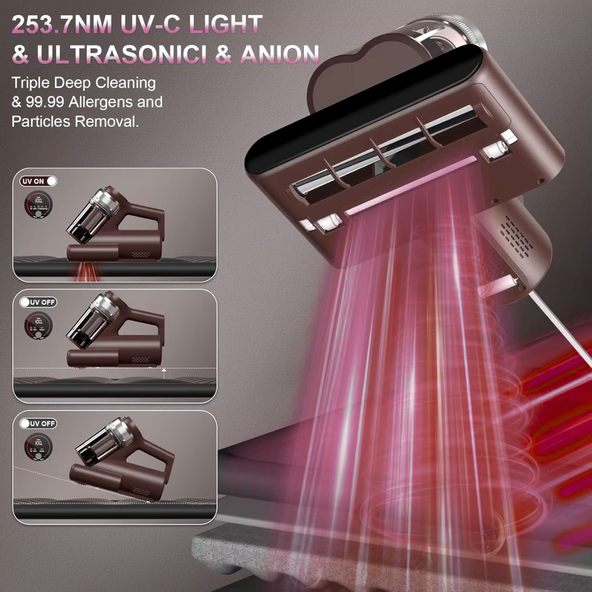 DomoStil™ Mattress Vacuum Cleaner for Dust Mites Removal