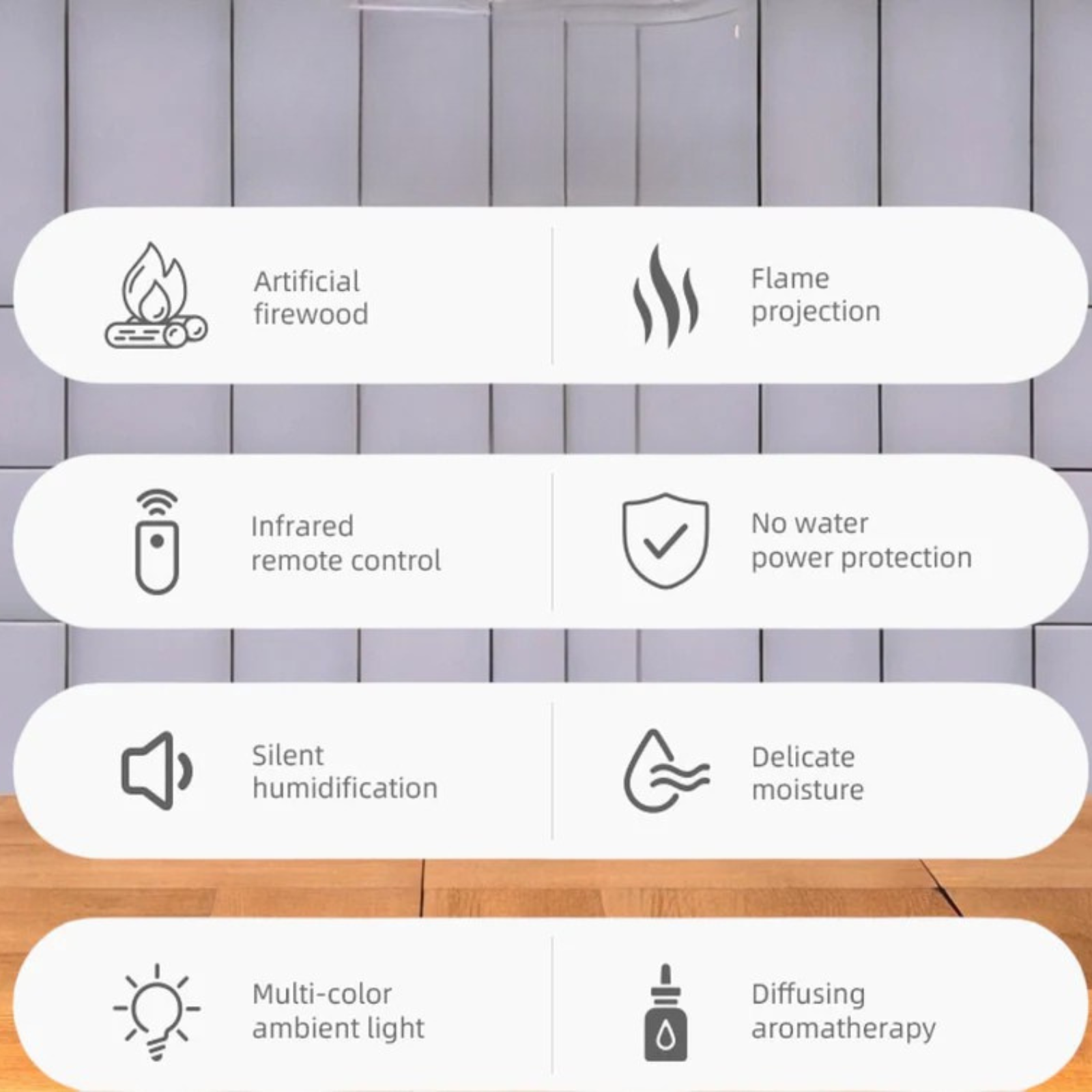 Domostil-Flame Scented Humidifier