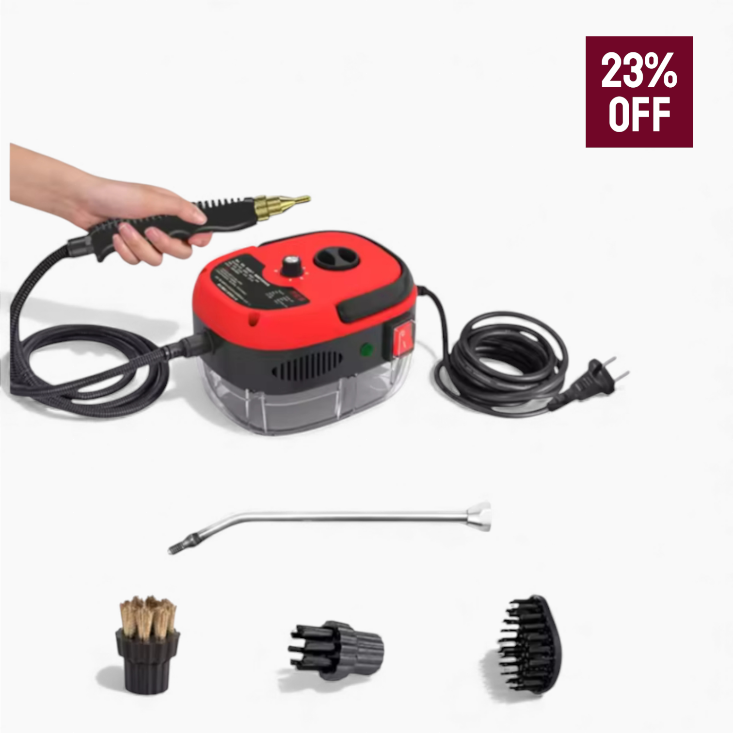 DomoStil™ Handheld High-Pressure Steam Cleaner