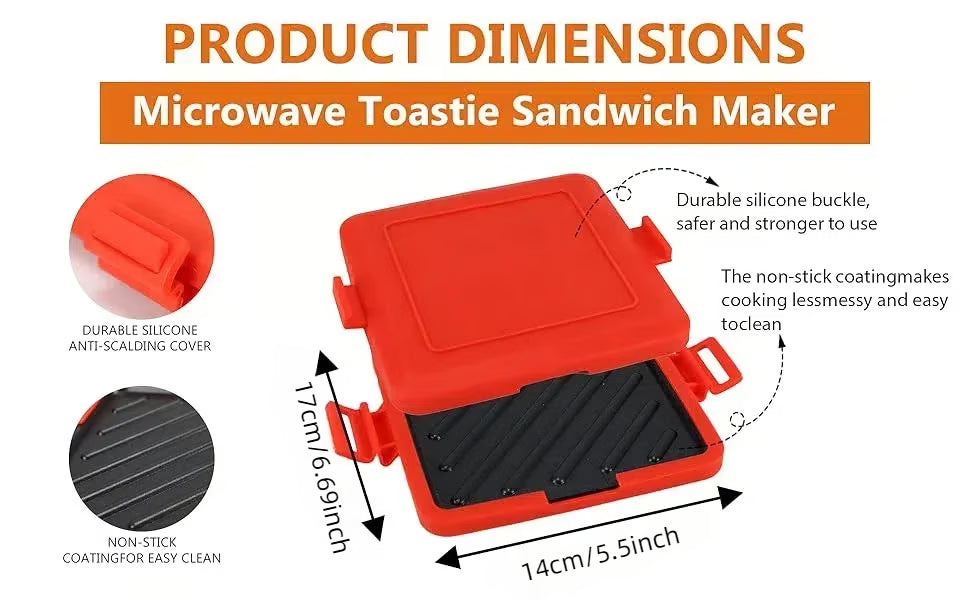 Microwave Toastie Maker