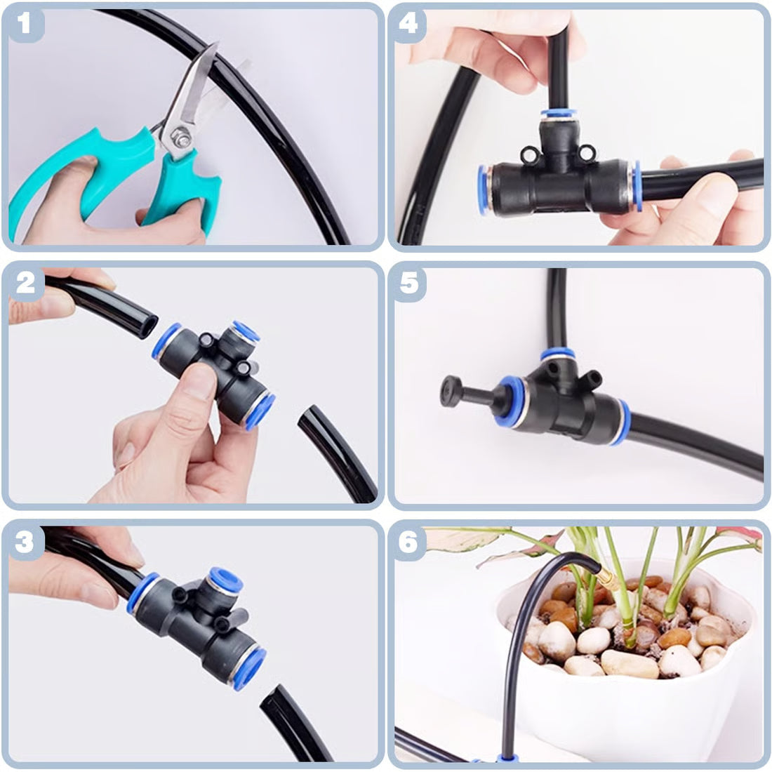 OFF-360° Curved Garden Automatic Irrigation System