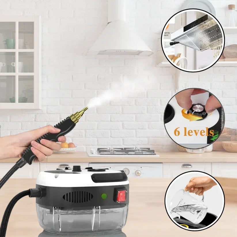 DomoStil™ Handheld High-Pressure Steam Cleaner