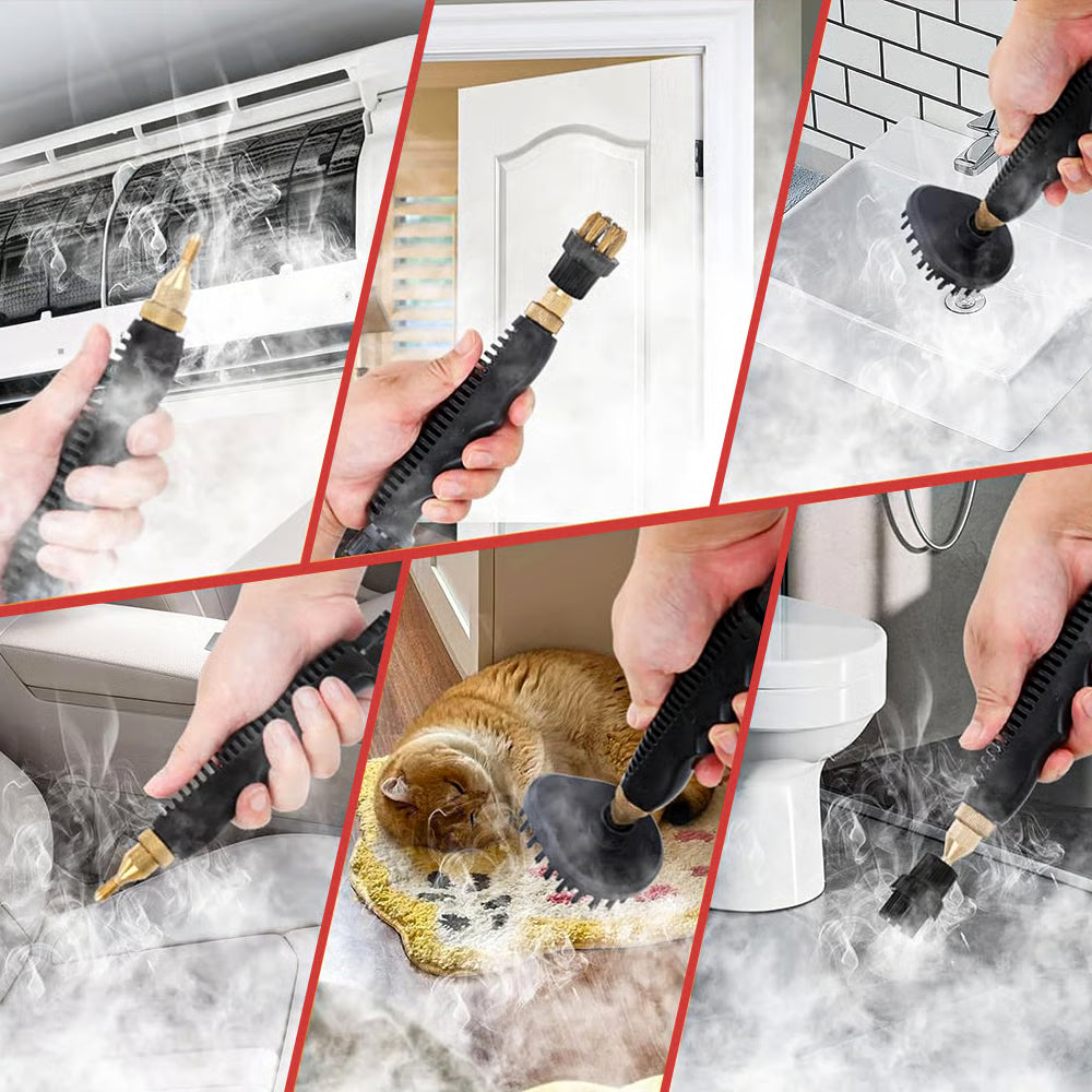 Domostil™ 2500W Handheld High-Pressure Steam Cleaner – Deep Cleaning for Home