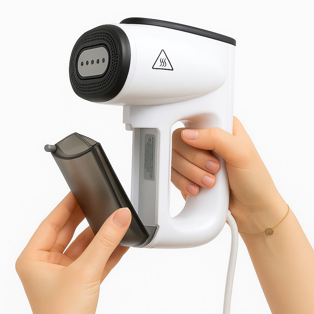 DomoStil™ Steamer Iron With Built-in Suction