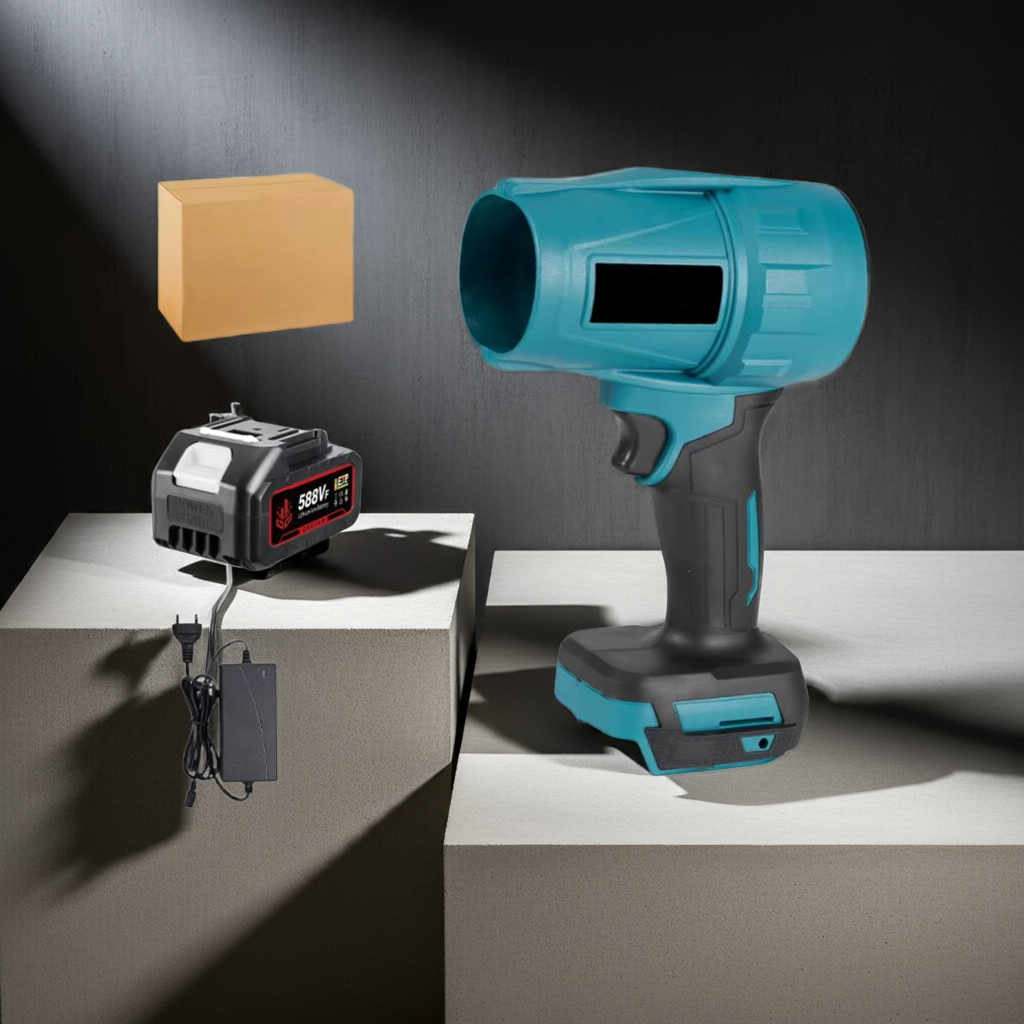 Compact blower with 30,000 rpm turbo motor