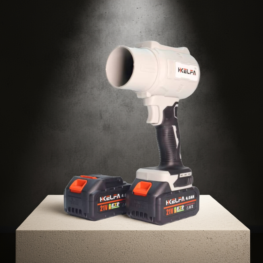 Compact blower with 30,000 rpm turbo motor
