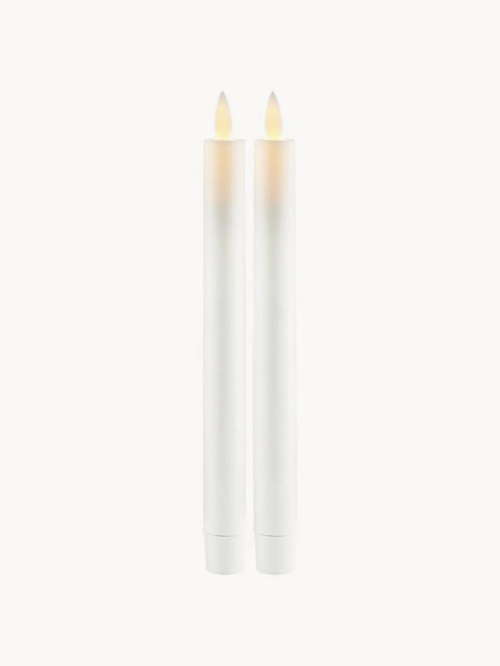 DomoStil™ Battery-operated LED Candle Sara Crown, Set of 2