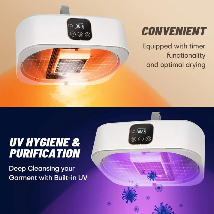 DomoStil™-Compact Foldable Laundry Dryer - Remote Control & Dry Bag