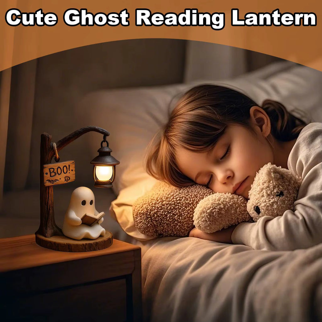 Cute Ghost Reading Lantern - BOO!(✨Same as in the video)