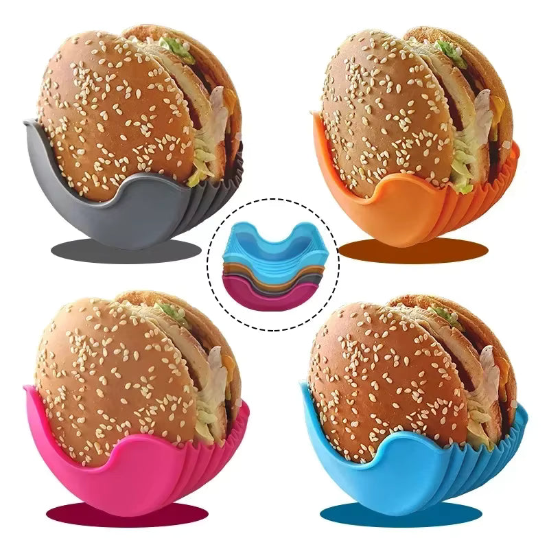 Portable Burger Toaster + 4 holders as a gift