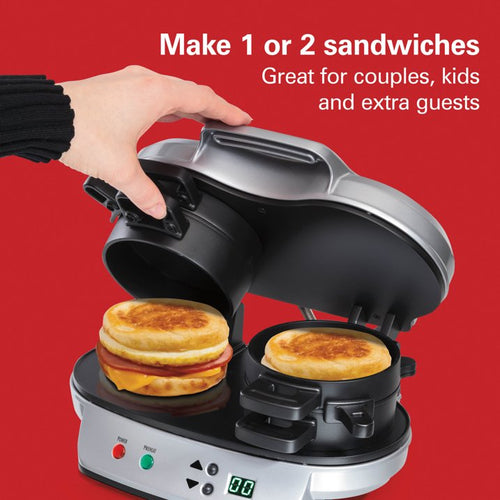 Breakfast Sandwich Maker with Egg Cooker