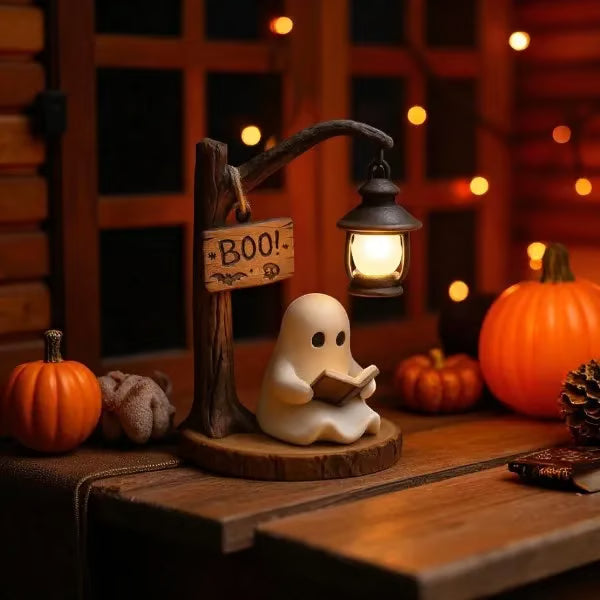 Cute Ghost Reading Lantern - BOO!(✨Same as in the video)