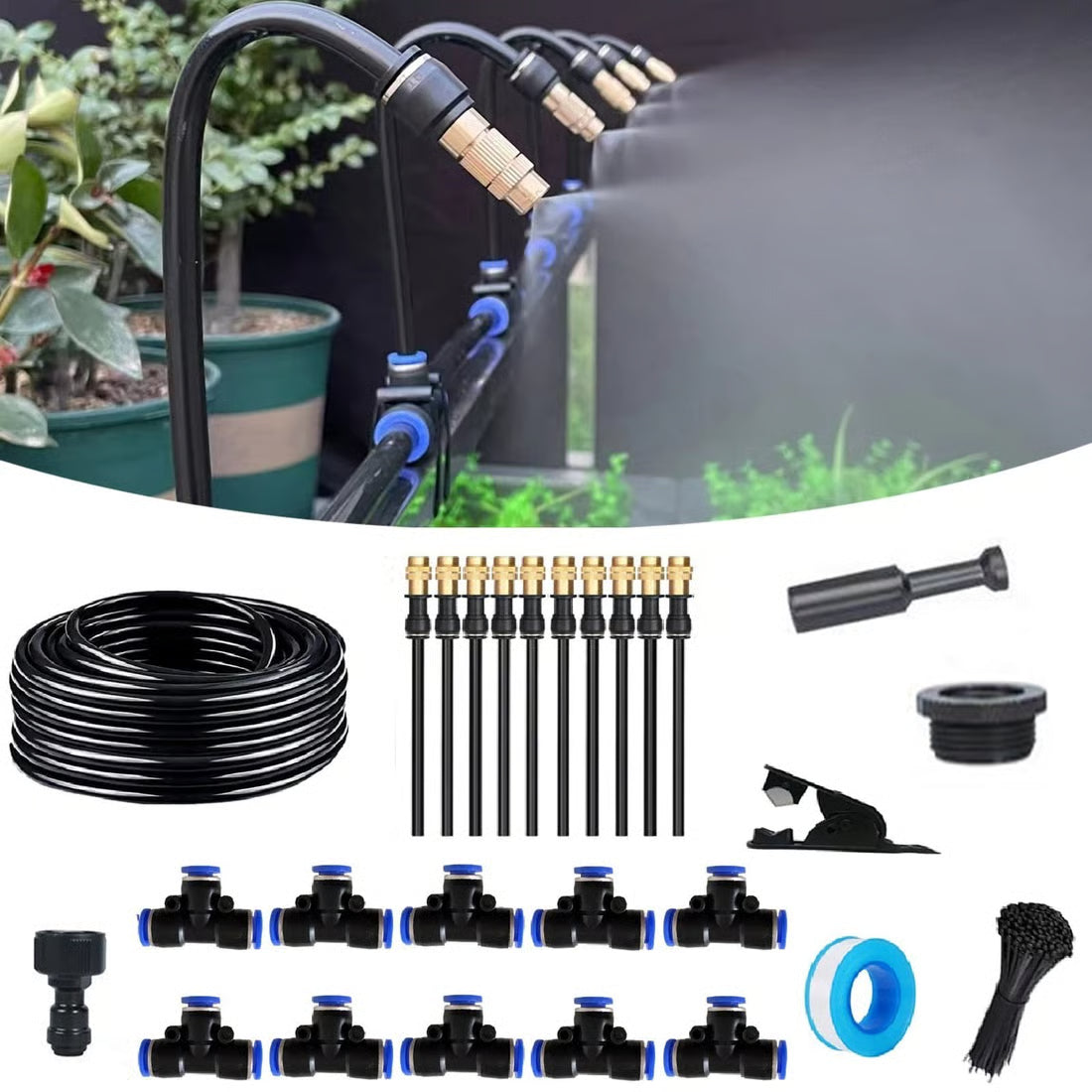 OFF-360° Curved Garden Automatic Irrigation System